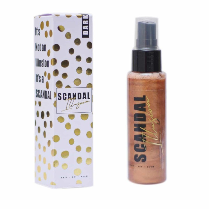 Spray multifunctional, SCANDAL BEAUTY, ILLUSION, 50ml, Vegan, Vitamina E