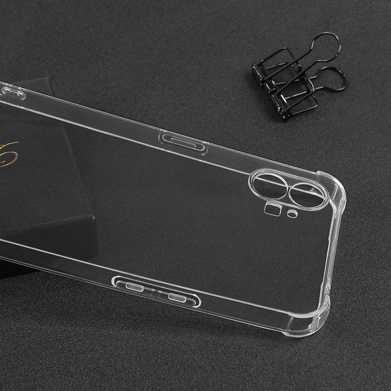 Husa silicon transparenta compatibila cu Nothing Phone 1, Patru colturi rezistent la socuri, clar