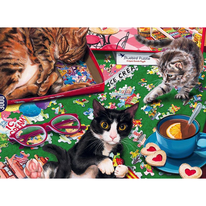 Bluebird 3000 db-os puzzle - Bluebird Puzzle Cats (70567)