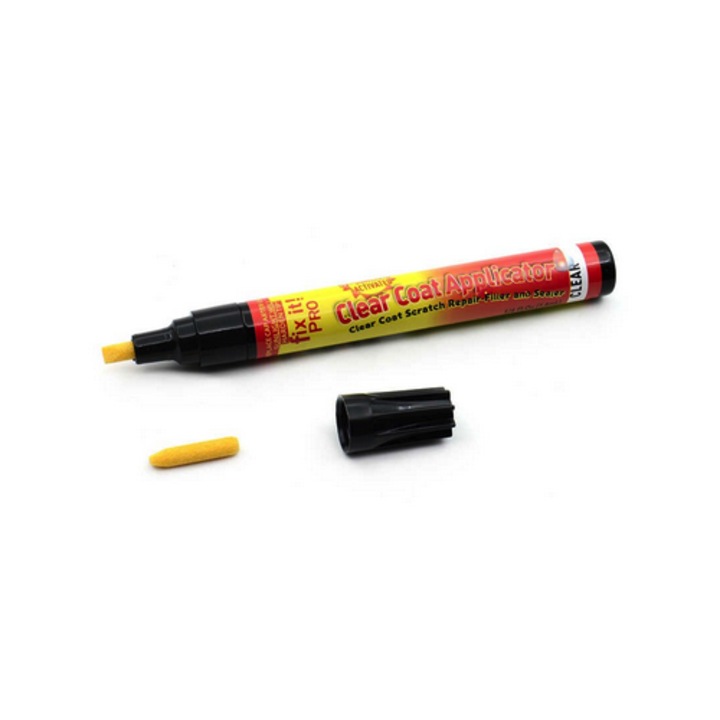 Pix acoperire zgarieturi masina, Fix it Pro, Cap rezerva inclus, Orange