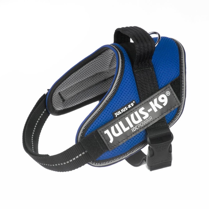 Julius K9 hám, IDC Powair, S méret (7-15 kg), kék