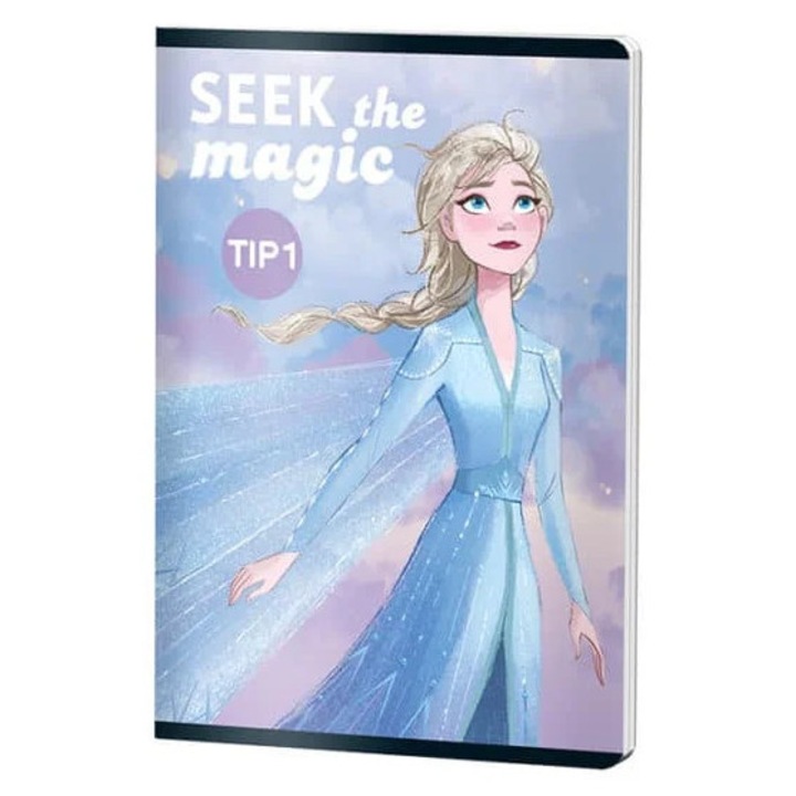 Caiet Tip II 24 file Coperta Batman, Elsa, Hello Kity