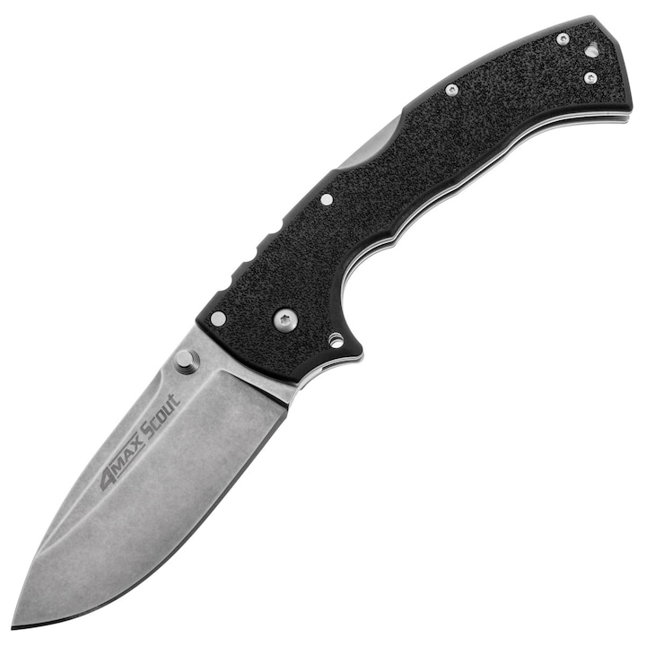 Cutit pliabil 4 Max Scout, Cold Steel, Otel inoxidabil, Negru