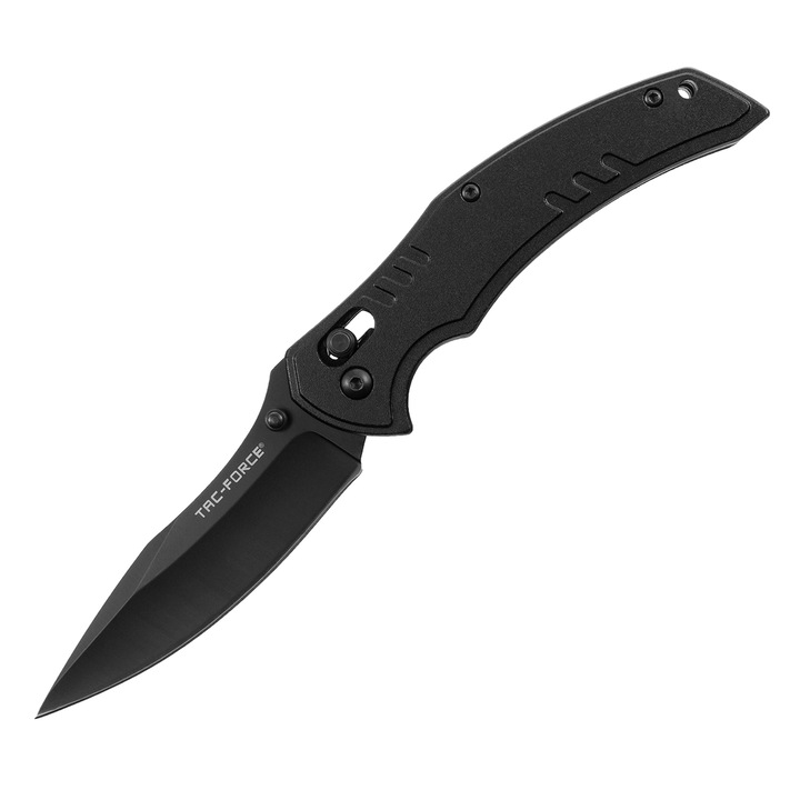 Cutit pliabil Tac-Force, Master Cutlery, Otel inoxidabil, 100mm, Negru