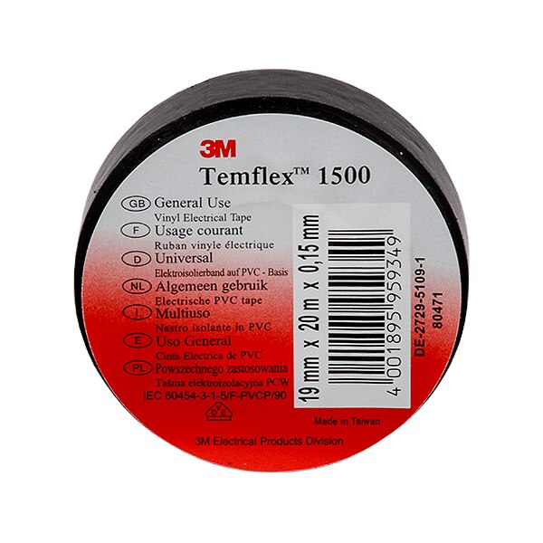Изолирбанд 3М Temflex 1500, 10м х 19мм - eMAG.bg