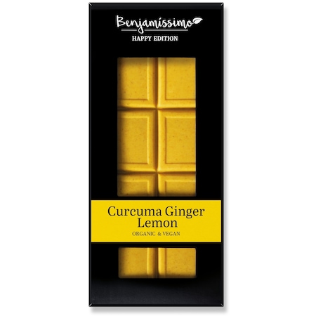Ciocolata cu turmeric si ghimbir Bio fara gluten, 60g