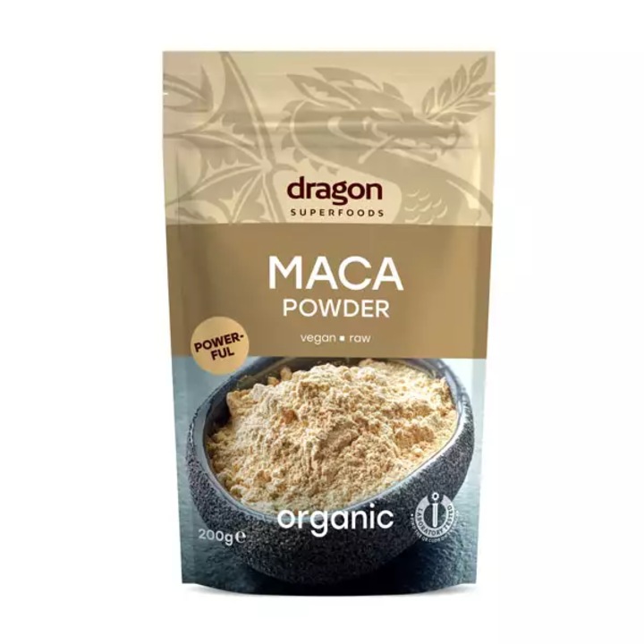 Maca Pulbere Raw Bio Dragon Superfoods 200 g