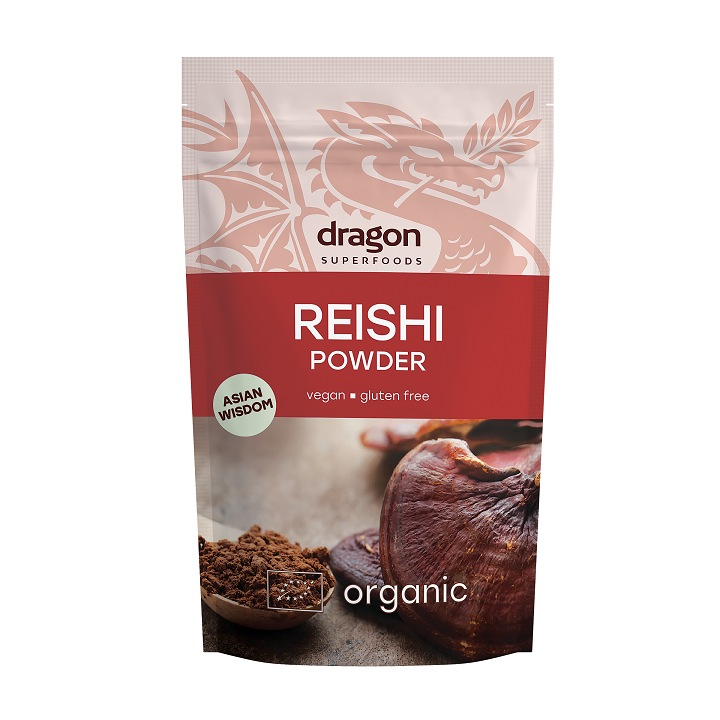 Reishi Pulbere Raw Bio Dragon Superfoods 100 g