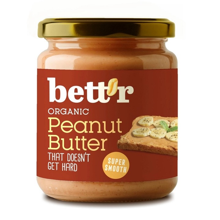 Unt de Arahide Cremos Bio Bettr 250 g