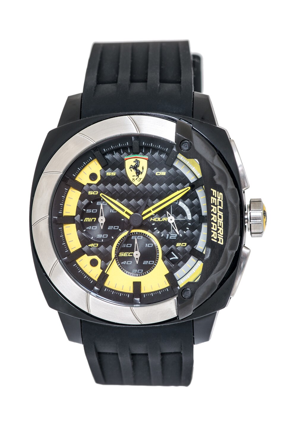 Ferrari Ceas cronograf negru Aerodinamico