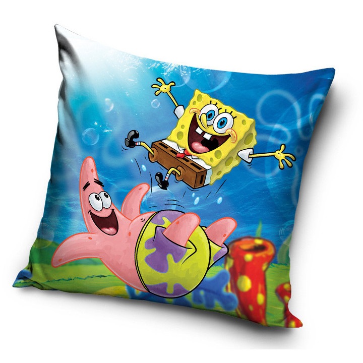 SpongyaBob párnahuzat 40x40 cm fun