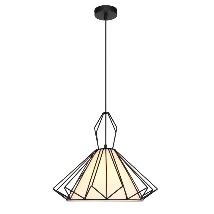 Полилей, GLOBO, GLO 15440, Метал, Черен, E27, 1200 mm