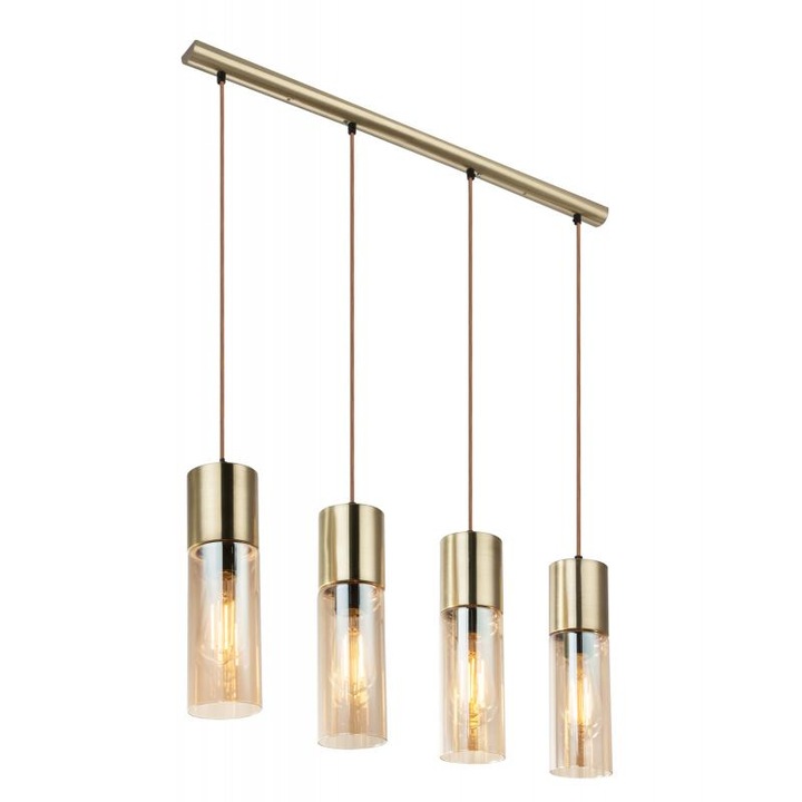 Полилей, GLOBO, GLO 21000-4HM, Метал, Матово злато, E27, 1560 mm