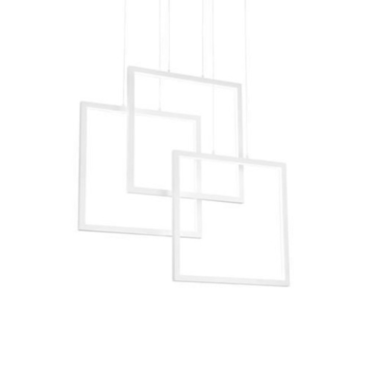 Полилей, Ideal Lux, 253596, Метал, Бял, LED, 1450 mm