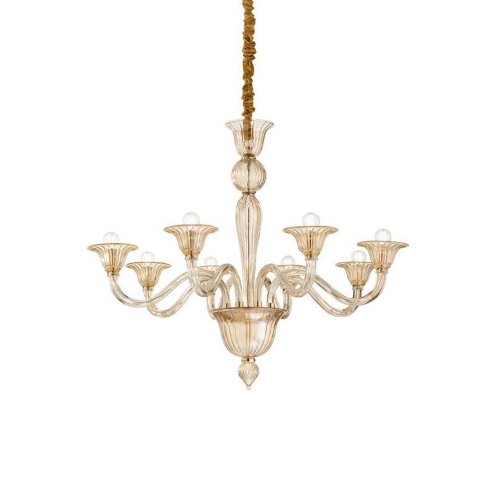 Полилей, Ideal Lux, 199412, Метал, Оранжев, E14, 1840 mm