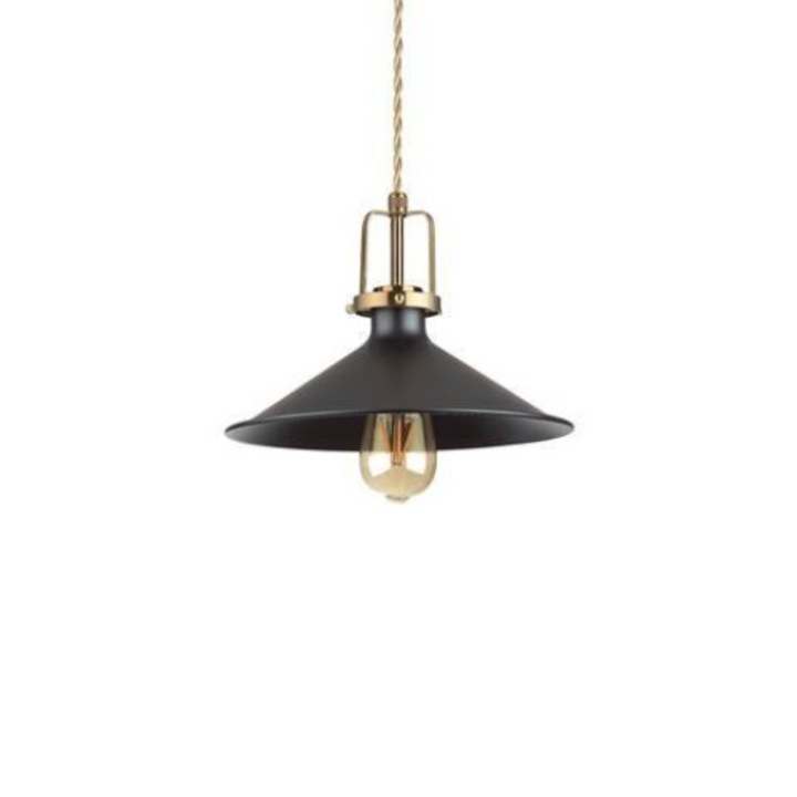 Lustra, Ideal Lux, 249070, Metal, Negru, E27, 2080 mm