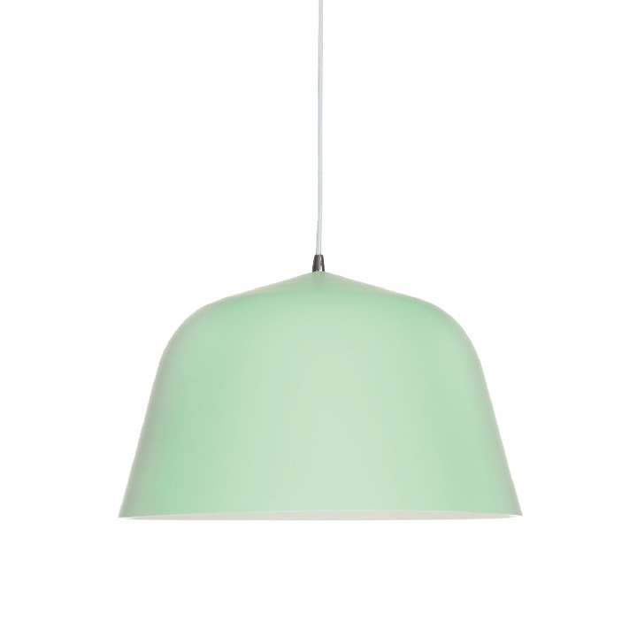 Lustra, ACA, OD8072MN, Metal, Alb/Verde, E27