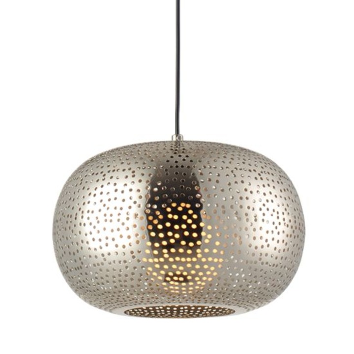 Lustra, ACA, V371131PS, Metal, Argintiu, E27