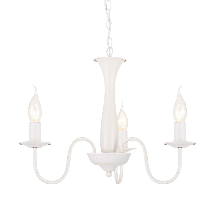 Lustra, ACA, DLA12013PW, Metal, Alb, E27