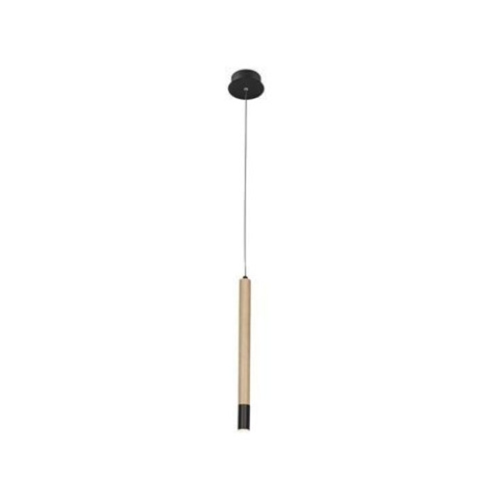 Полилей, AZzardo, AZZ AZ3339, дърво, кафяв, LED, 1500 mm