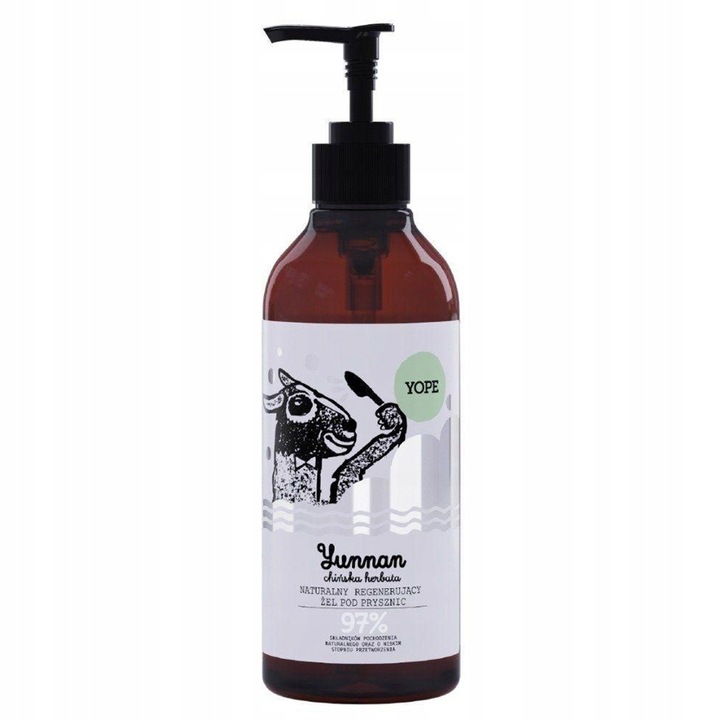 Gel de dus, Yope, Natural, PH neutru, 400 ml