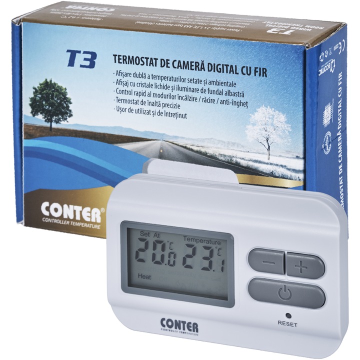 Termostat electronic cu fir Conter T3