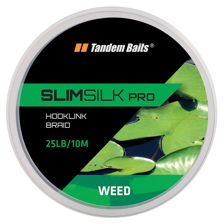 Fir textil impletit Tandem Baits, Rezistenta la rupere 11.36 kg, 10 m, Camuflaj