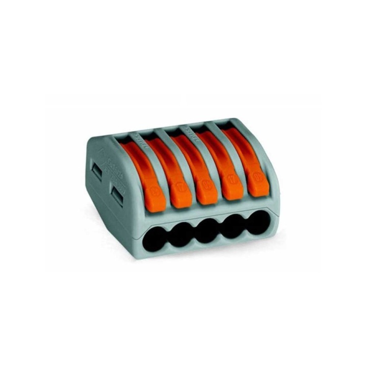 Clema rapida WAGO 5 fire 0.75-2.5mm Set 50buc