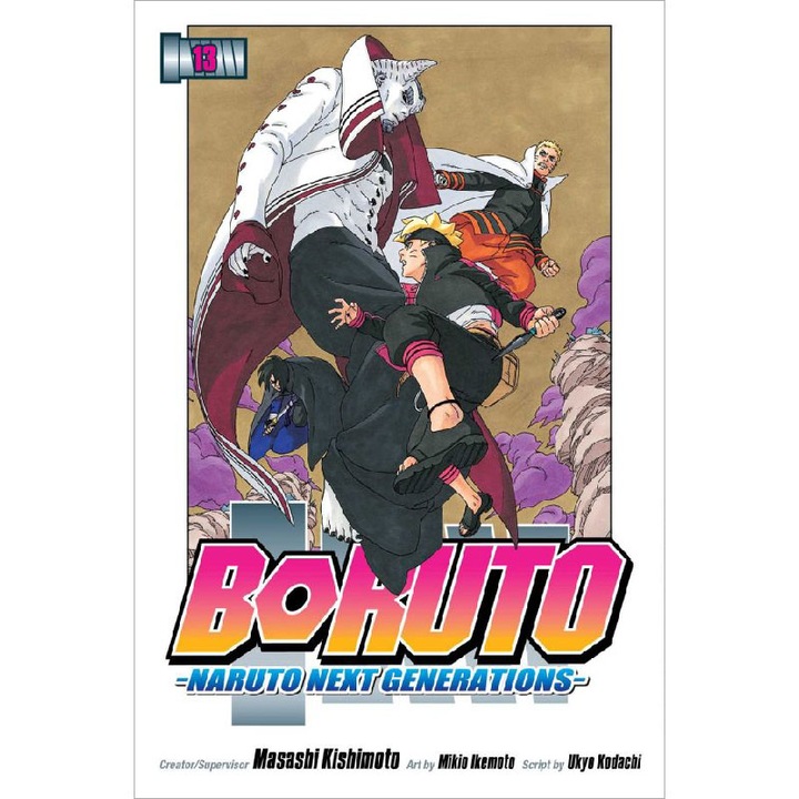 Manga: Boruto Naruto Next Generations, vol. 13, Ukyo Kodachi, Angol Képregény