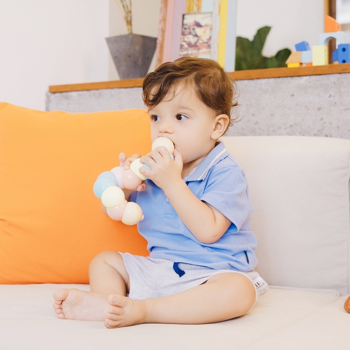 Interaktív játék babáknak, Classic World, Fa, 1 év+, Többszínű