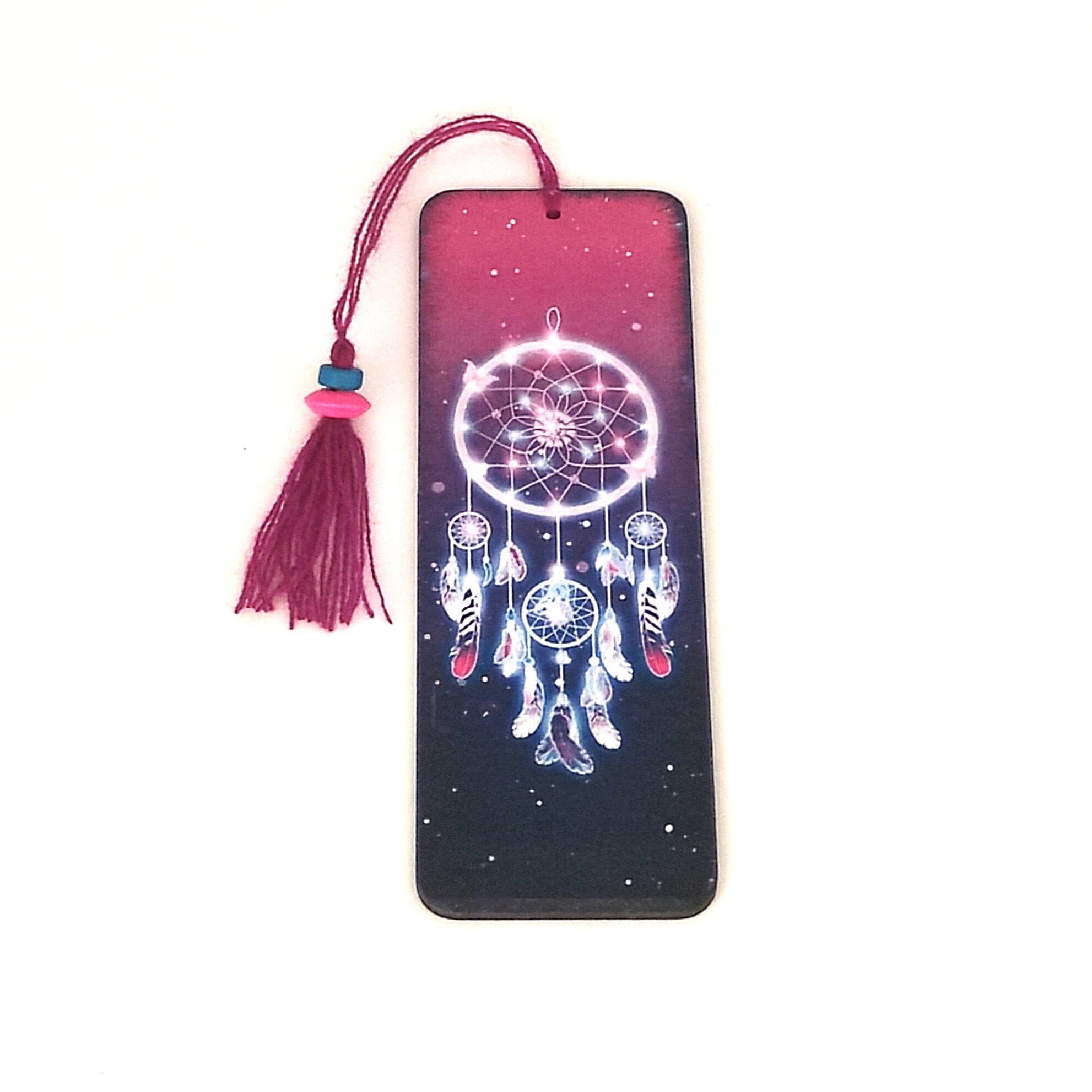 Semn de carte handmade, capcana de vise violet eMAG.ro