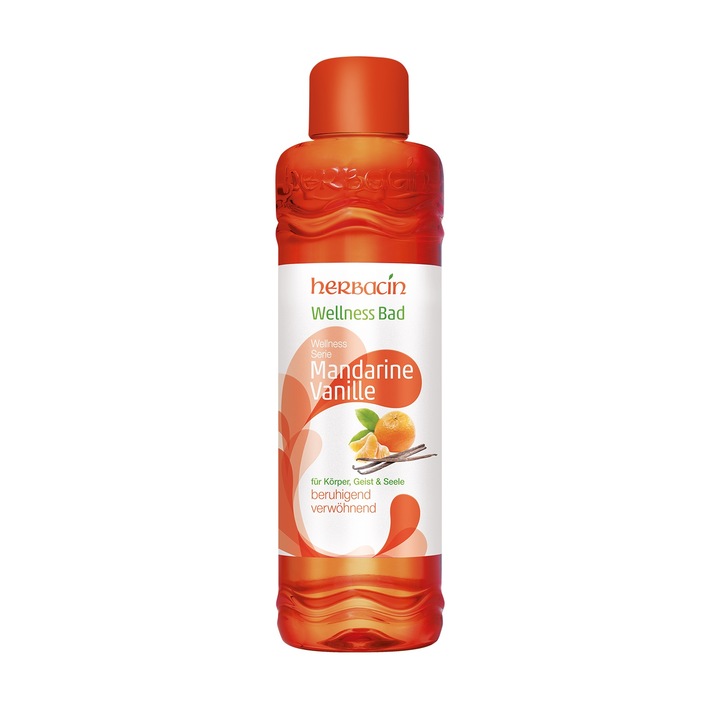 Fürdő aromaterápia Mandarin vanília, Herbacin, 1000 ml