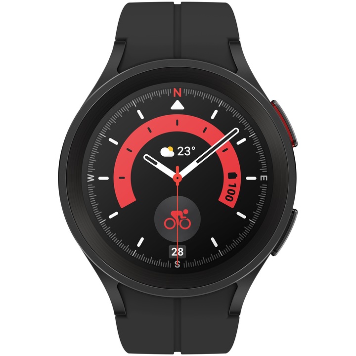 Samsung Galaxy Watch5 Pro, 45mm, BT, Black Titanium