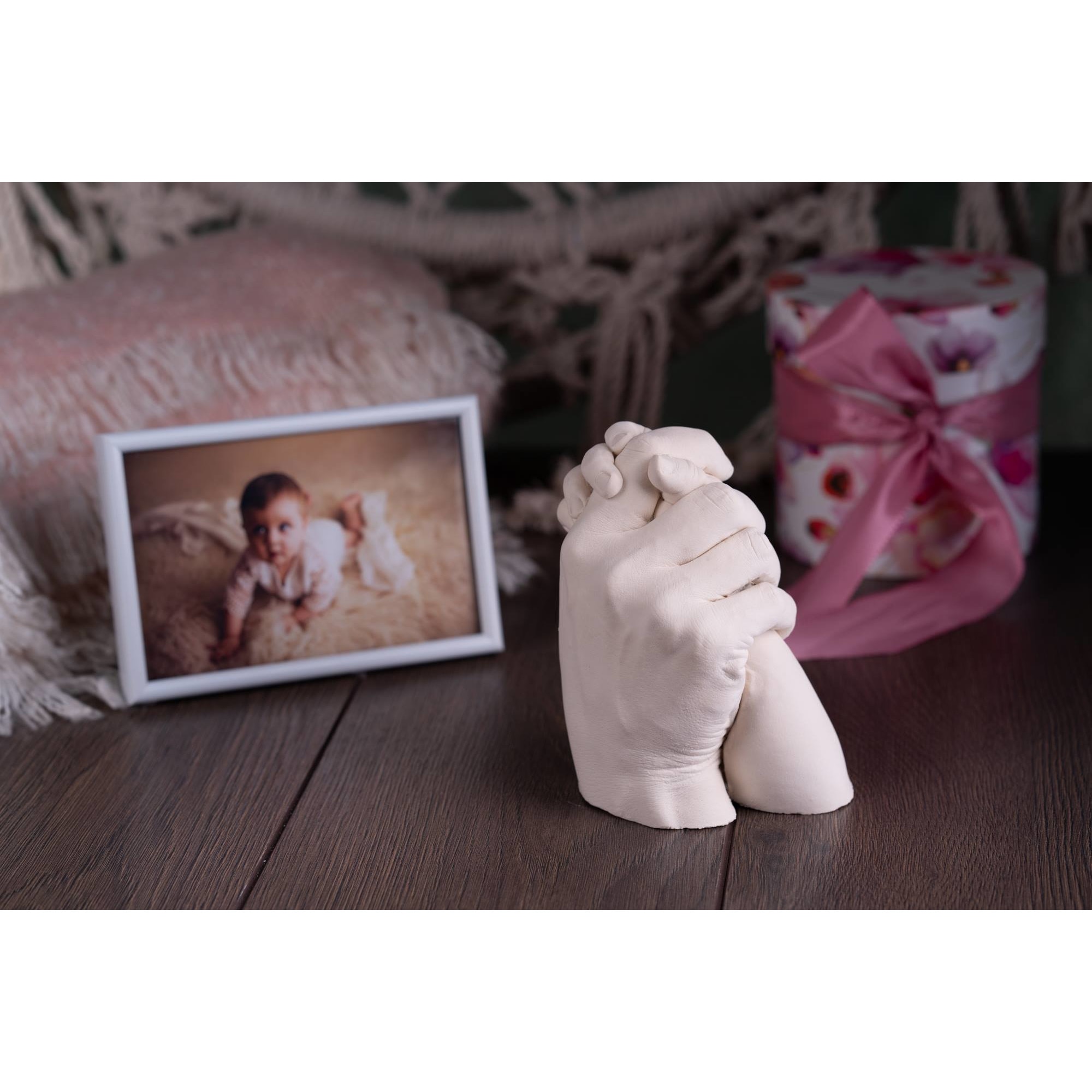 Memo Shop Közepes kézi formázókészlet, 2 felnőtt kézhez, 600 g alginát