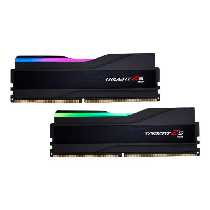 G.SKILL 32GB DDR5 5200MHz Kit(2x16GB) Trident Z5 RGB Black, 192922, Memória