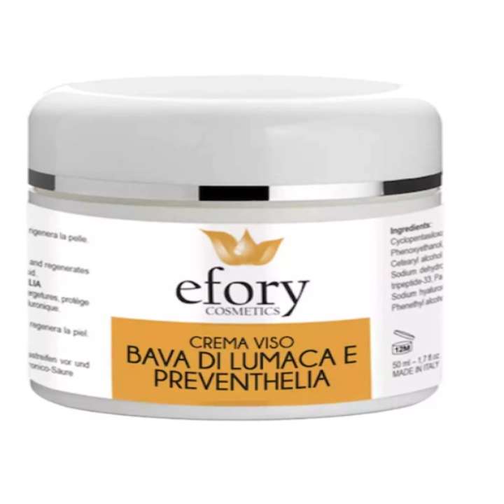 Crema de Fata cu Efect Regenerant de Lifting cu Acid Hialuronic si Colagen Actiune Globala Efory Cosmetics 50ml