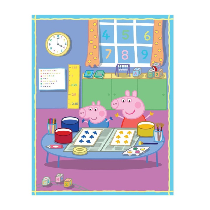 Пъзел, Trefl, PEPPA 2, Карти памет, 2 в 1