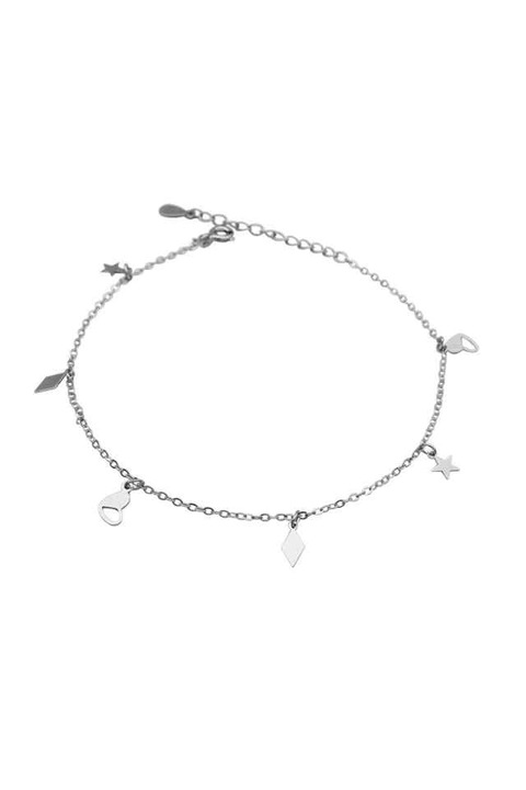 Bratara din argint 925 Universe argintie cu pandantive diverse