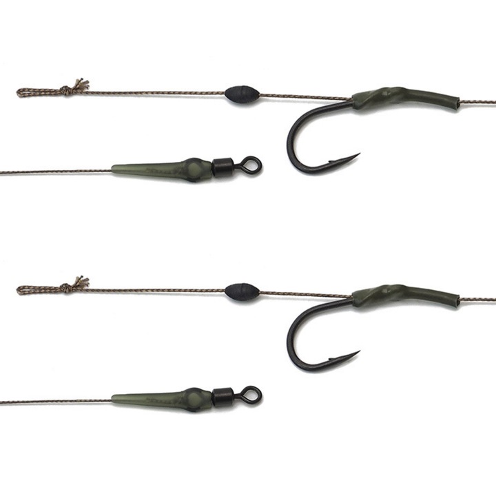 Carlige Tandem Baits, Nr 2, 2 buc, Negru