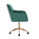 Scaun de birou, Votana, HR550K, Catifea, Verde