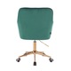 Scaun de birou, Votana, HR550K, Catifea, Verde