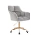 Scaun de birou, Votana, HR550K, Catifea, Gri