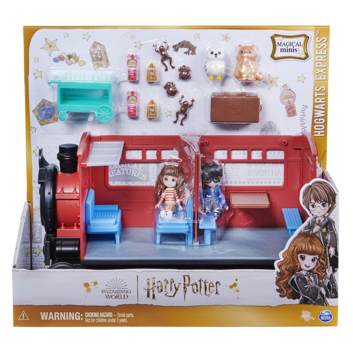 Комплект за игра Harry Potter - Magical Minis, Влакът Hogwarts Express