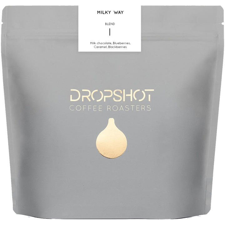 Cafea boabe de specialitate proaspat prajita Dropshot Milky Way Blend 500g