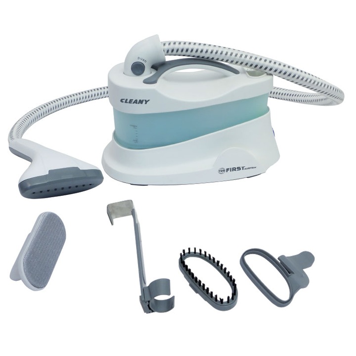 Fier de calcat, Iron First, FA-5649, Generator de abur, Alb/Albastru