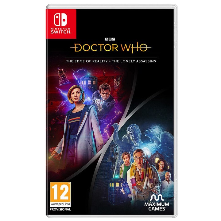 Joc Doctor Who The Edge Of Reality And The Lonely Assassins Pentru Nintendo Switch