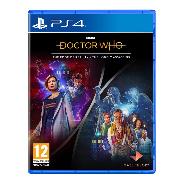 Joc Doctor Who The Edge Of Reality And The Lonely Assassins Pentru PlayStation 4