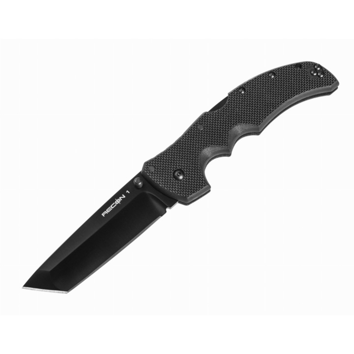 Cutit pliabil Recon 1, ColdSteel, Otel inoxidabil, 101mm, Negru