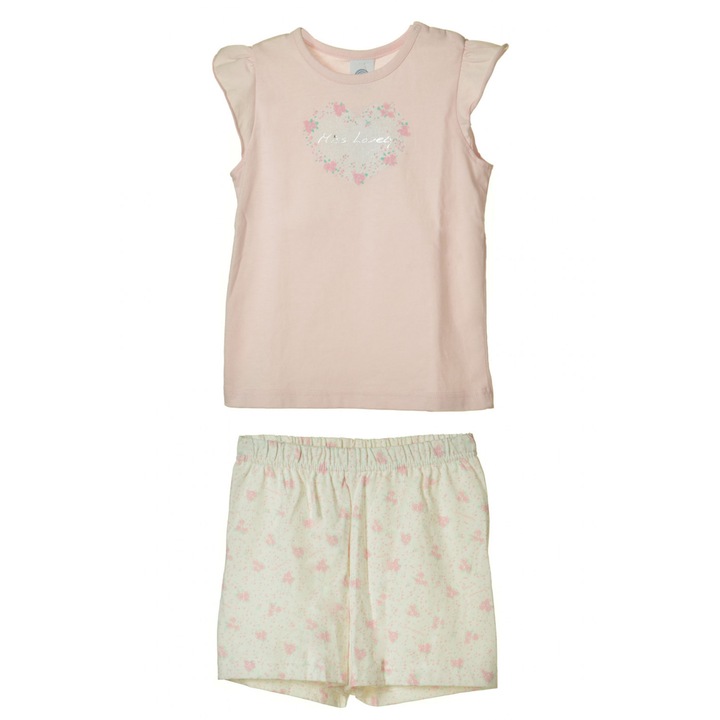 Pijamale pentru fetita Sanetta roz Bumbac 92