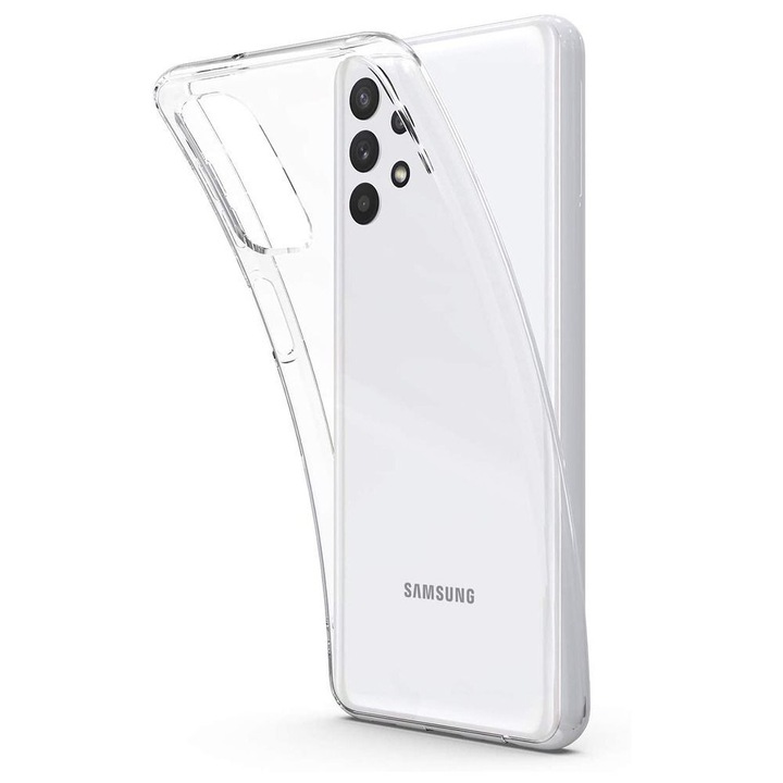 Samsung Galaxy A13 4G szilikon tok, hátlaptok, telefon tok, vékony, átlátszó, 1mm